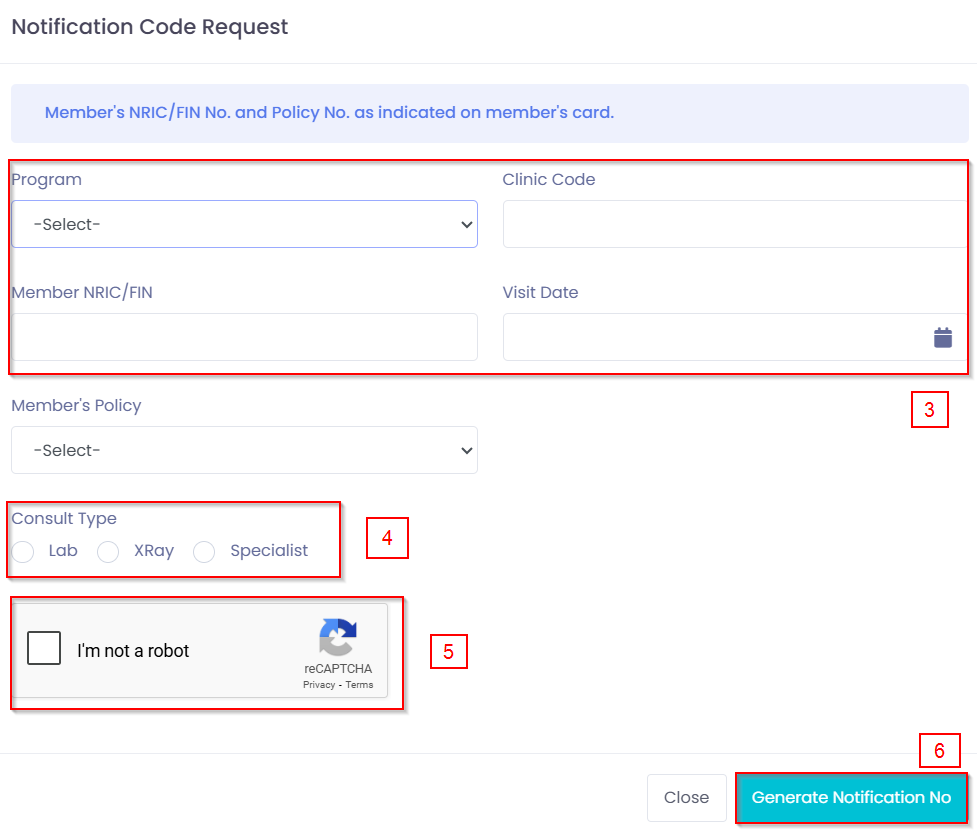 How To Generate Notification Code for panel SP, Imaging, Lab Referral ...